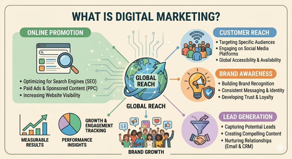 what is digital marketing