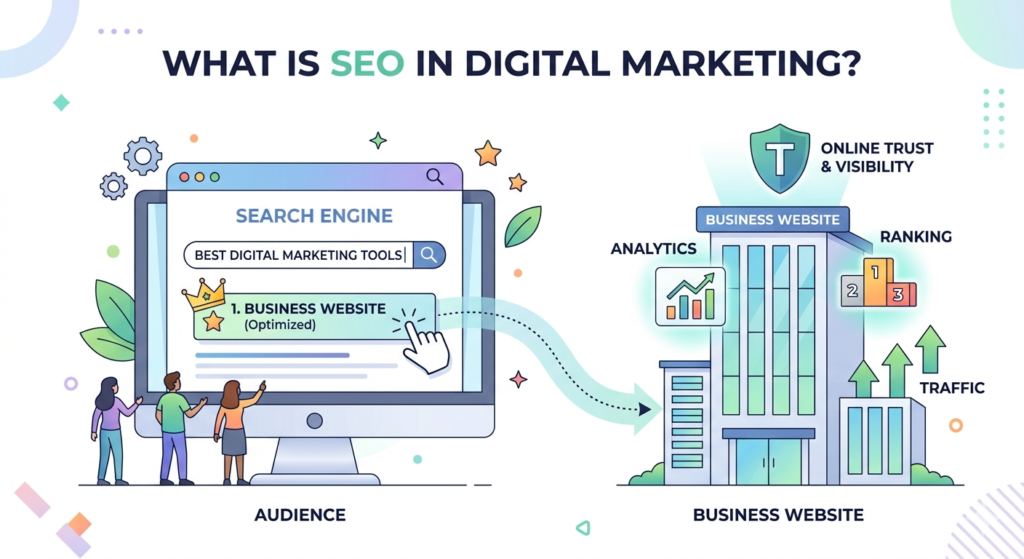 what is SEO in digital marketing