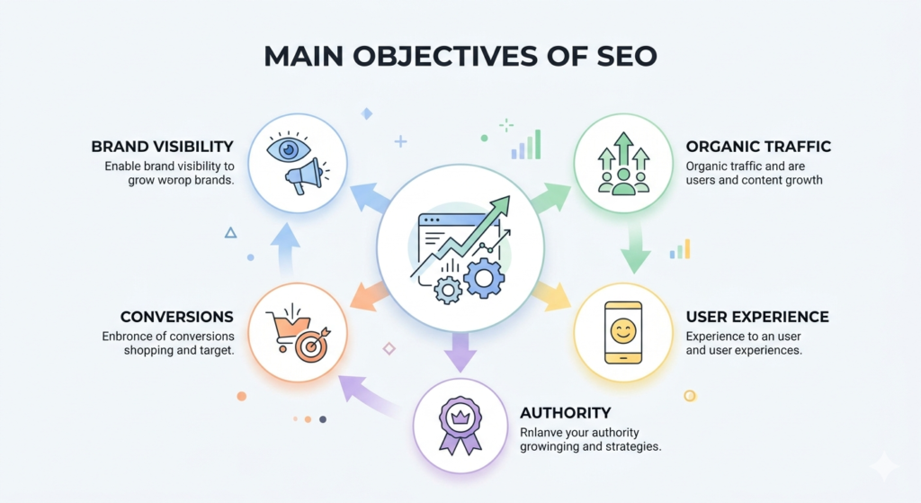 main objectives of SEO