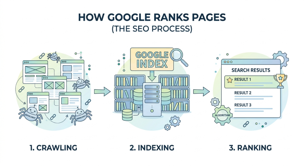 How google ranks pages